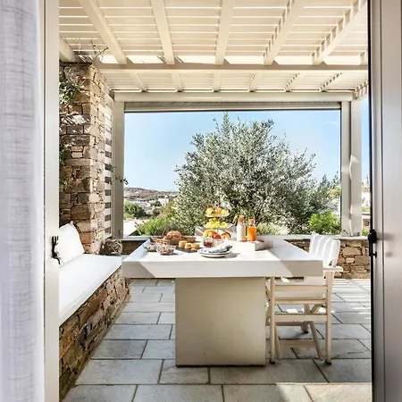 White Tinos Luxury Suites Stení Extérieur photo